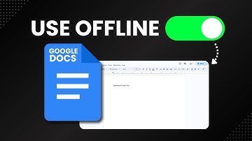How to use Google Docs offline on PC/Laptop 🪟