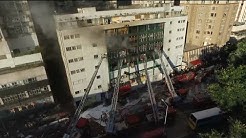 Hong Kong urban fire rages past third day