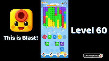 This is Blast Level 60 Walkthrough | Powerful Puzzle Blast Game 💥 | Go Answer