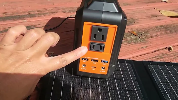 MARBERO Solar Generator 167Wh Camping ,Portable Power Station 200W Peak, Great For Emergencies!