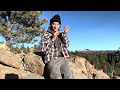 A creative reflection on what thinking truly is on top a mountain ofc