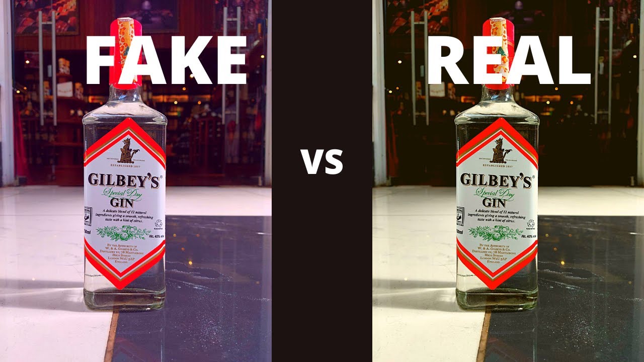 How To Differentiate  Between FAKE and REAL GILBEYS GIN