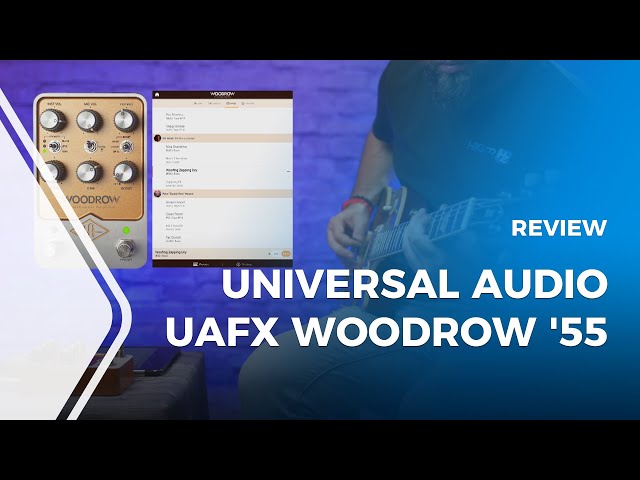 Universal Audio UAFX Woodrow '55 Review [Instrument Amplifier
