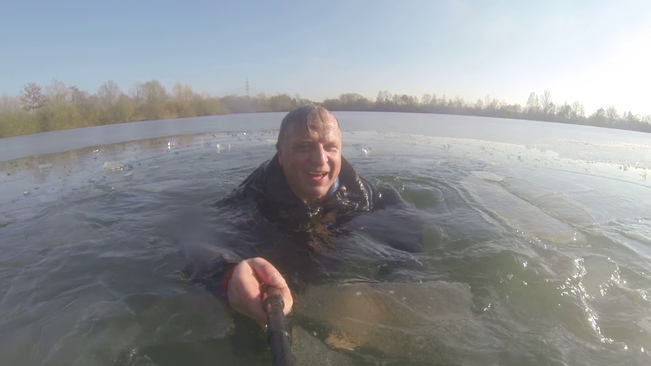 Schlittschuhlaufen am Launsbacher See