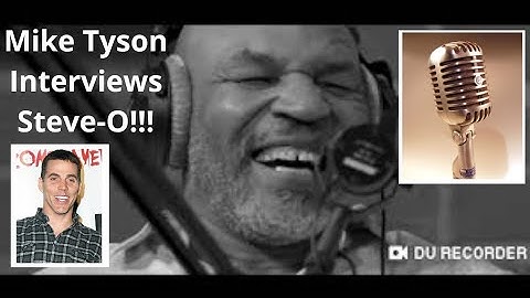 Mike Tyson Interviews Steve-O From Jack Ass.