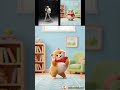 Watch this chubby little cutie cat show off its tiny dance moves! 🐱 Pure fluffy happiness in motion.