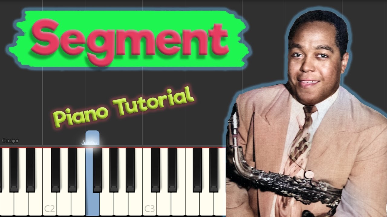 Charlie Parker - Segment - Jazz Piano Tutorial ( with comping example )
