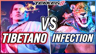 T8 🔥 Tibetano (Claudio) vs Infection (King) 🔥 Tekken 8