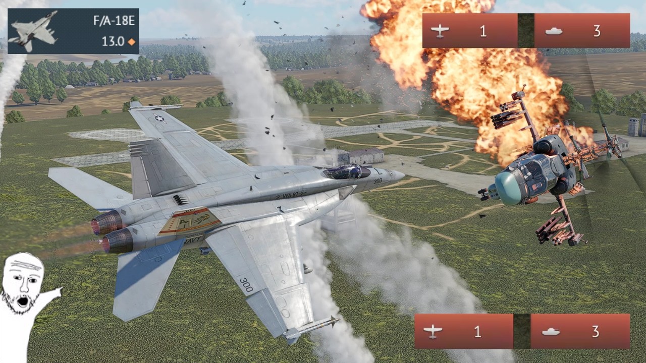 F/A-18E Block 2 - Looks Cool, Plays Bad! War Thunder [Gameplay + Memes]