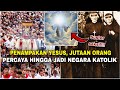 Penampakan tuhan yesus gemparjutaan orang percaya hingga menjadi negara katolik