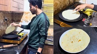 How to Make Roti or Chapati on Electric Stove - Simple and Easy | Fulka Recipe