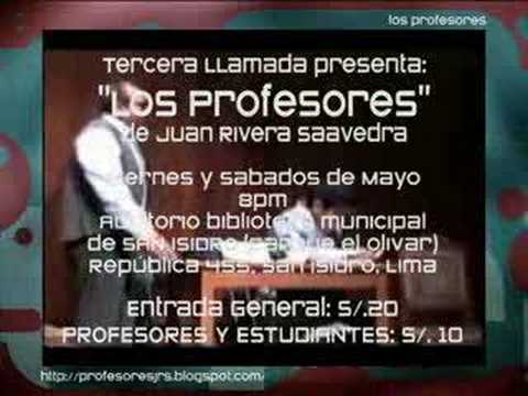 Obra "LOS PROFESORES"