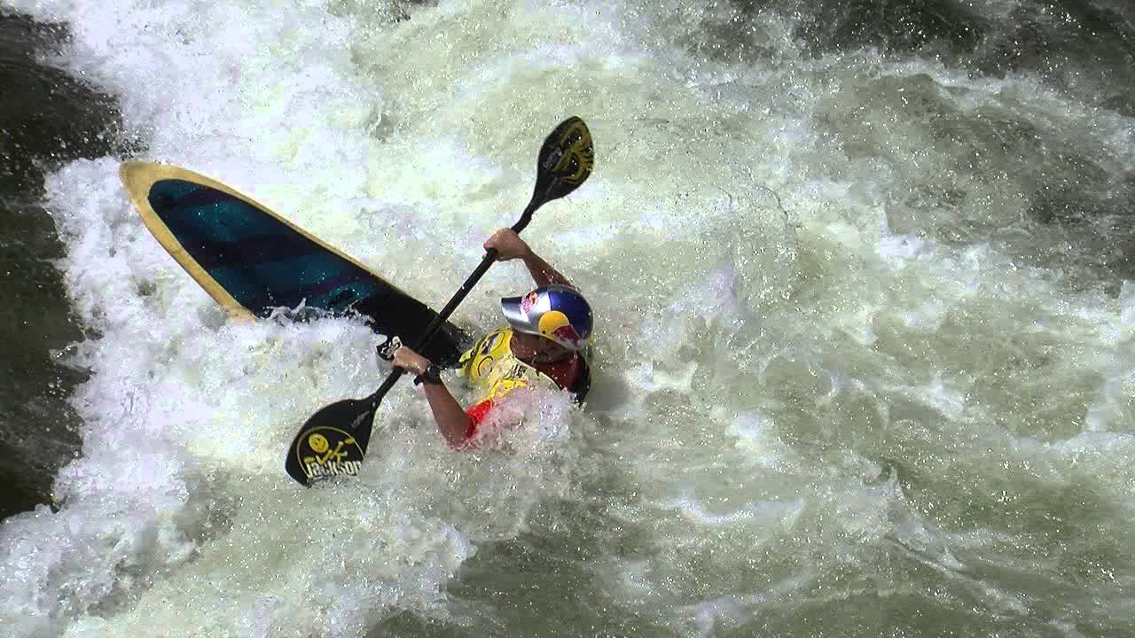 Interview Dane Jackson after Heats 2013 Worlds Freestyle Canoeing