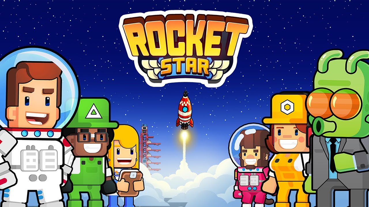 Rocket Star - Idle Space Factory Tycoon Games