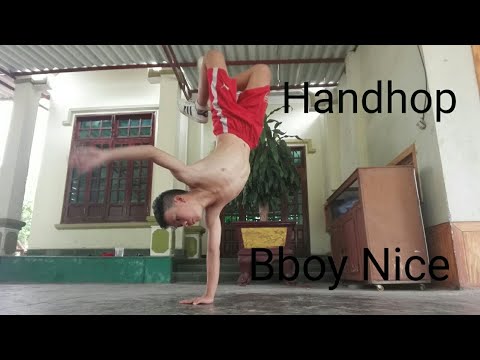 Practicing handhop-(power move basic)-Bboy Nice