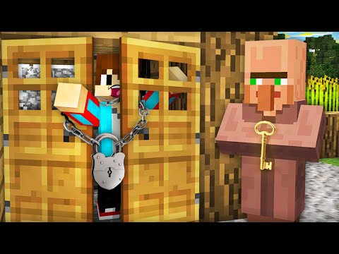 Зачем Жители Закрыли Меня Внутри Дома В Майнкрафт | Компот Minecraft