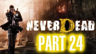 NeverDead Alex Boss Fight - Chapter 8 - Xbox Gameplay Walkthrough Part 24
