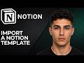 How to Import a Notion Template (2026 Step-by-Step Beginner Tutorial)