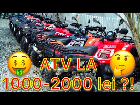 CE ATV POTI CUMPĂRA CU 1000 LEI ?!