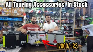 Long Tour Riding Accessories | Panniers | Bluetooth Intercom | Topbox | All India Delivery