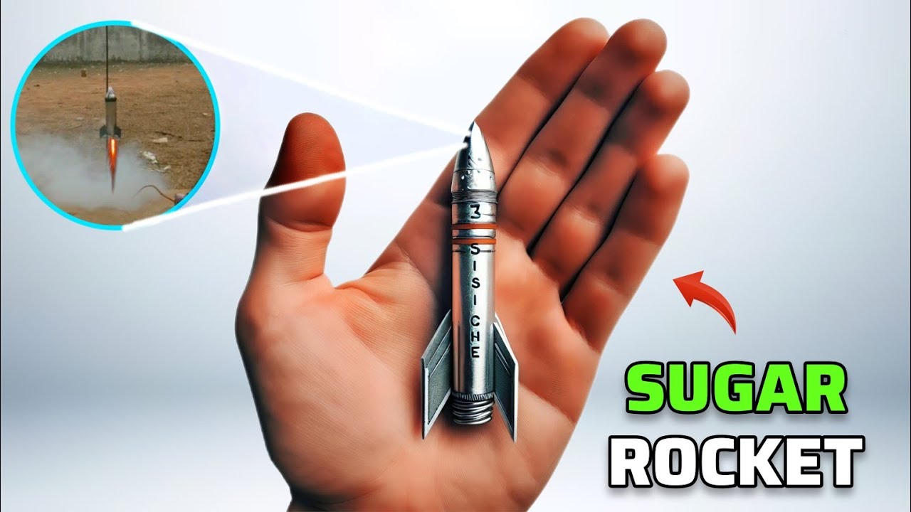 How to make Rocket 🚀 with sugar || Mini Rocket || Pro Mentor - YouTube