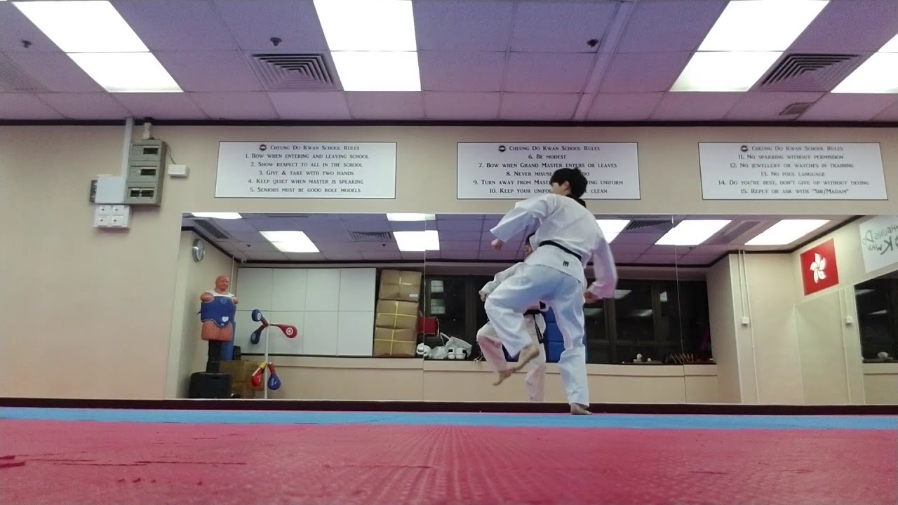 Taekwondo Combination Kicks March 2018 YouTube