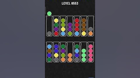 Ball Sort Puzzle Level 8553