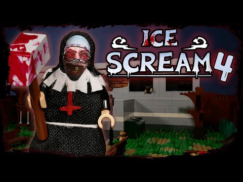 Видео: LEGO Мультфильм Мороженщик 4 - Horror Game Ice Scream