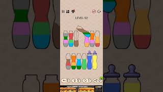 Level 92 Sortpuz Color Puzzle Game