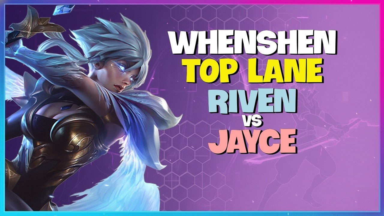 Rank 1 Riven : This Dude is WRECKING Jayce with DEVASTATING Mechanics - Engsub