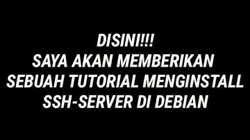 Cara Install SSH-Server di Debian 8 Menggunakan VMWare dengan TRIK yang mudah !!!