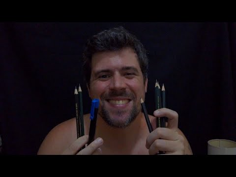 ASMR: Desenhando no teu rostinho | para te relaxar muito