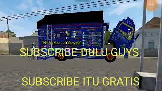 TRUK OLENG MENGGUNAKAN TRUK KESUKAAN  WAHYU ABADI  GAME BUSSID SIMULATOR IND screenshot 3