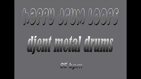 Learn how to play Meshuggahs Bleed - Drums at 85 bpm