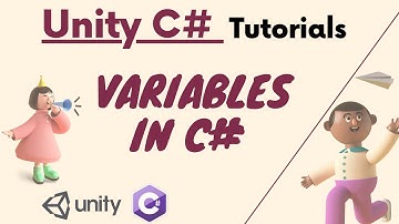 Learn to Program with C# - VARIABLES - Beginner Unity Tutorial