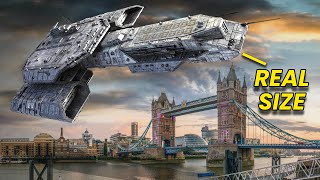 The REAL SIZE of STARGATE Ships The REAL SIZE of STARGATE Ships