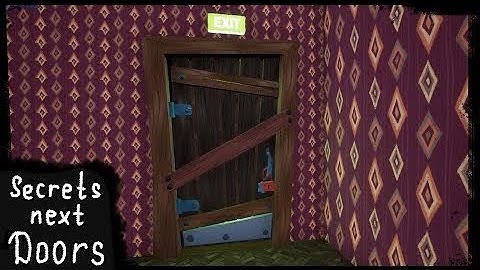THE ENDING OF POPULAR SECRETS NEXT DOOR [EPISODE 1] - HELLO NEIGHBOR MOD KIT
