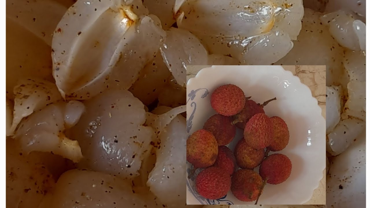 লিচু মাখা Summer Special Litchi Recipe Yummy Litchi YouTube
