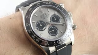 rolex daytona white gold bracelet