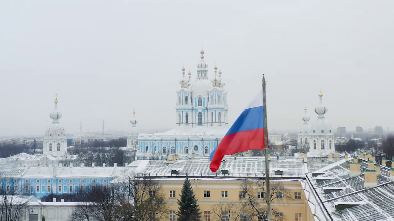 Ледоход на Неве | Санкт-Петербург с дрона