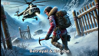 Rise of the Tomb Raider – EP4 | Betrayal & Escape from Trinity 🚁❄️
