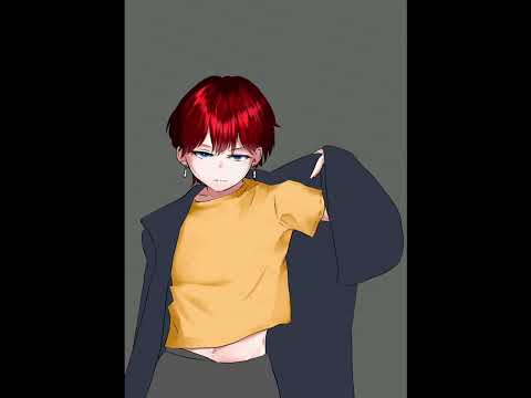 TREASURE YOSHI Illustmaking #TREASURE #TREASUREfanart #LOVE_PULSE #kpop #music #요시