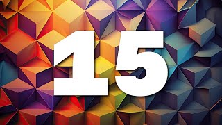 0:15 Geometric countdown timer