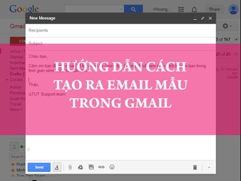 [Văn phòng] Tạo email mẫu trong GMAIL – tính năng Canned Responses