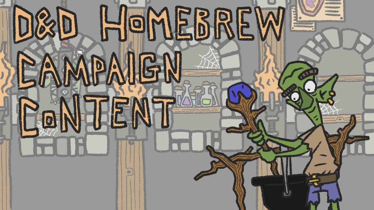 D&D Homebrew Campaign Discussing it with a Pro Dungeon Master YouTube