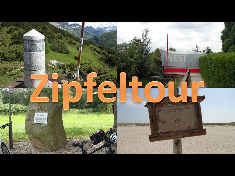 Zipfeltour - eine Fahrradreise durch Deutschland