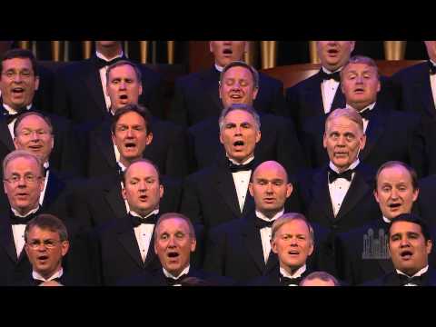 Men of the Mormon Tabernacle Choir sing "You Raise Me Up"