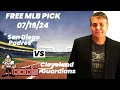 MLB Picks and Predictions - San Diego Padres vs Cleveland Guardians, 7/19/24 Free Best Bets & Odds