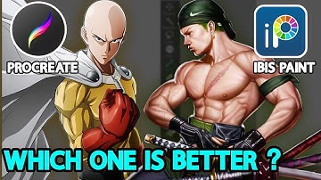 Procreate VS  Ibis Paint