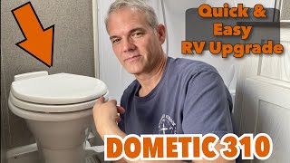 We Install Dometic 310 Toilet  Pros & Cons / TIps!